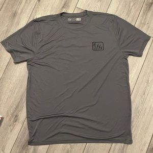 FINTECH men’s fishing shirt, outdoor, polyester SZ L